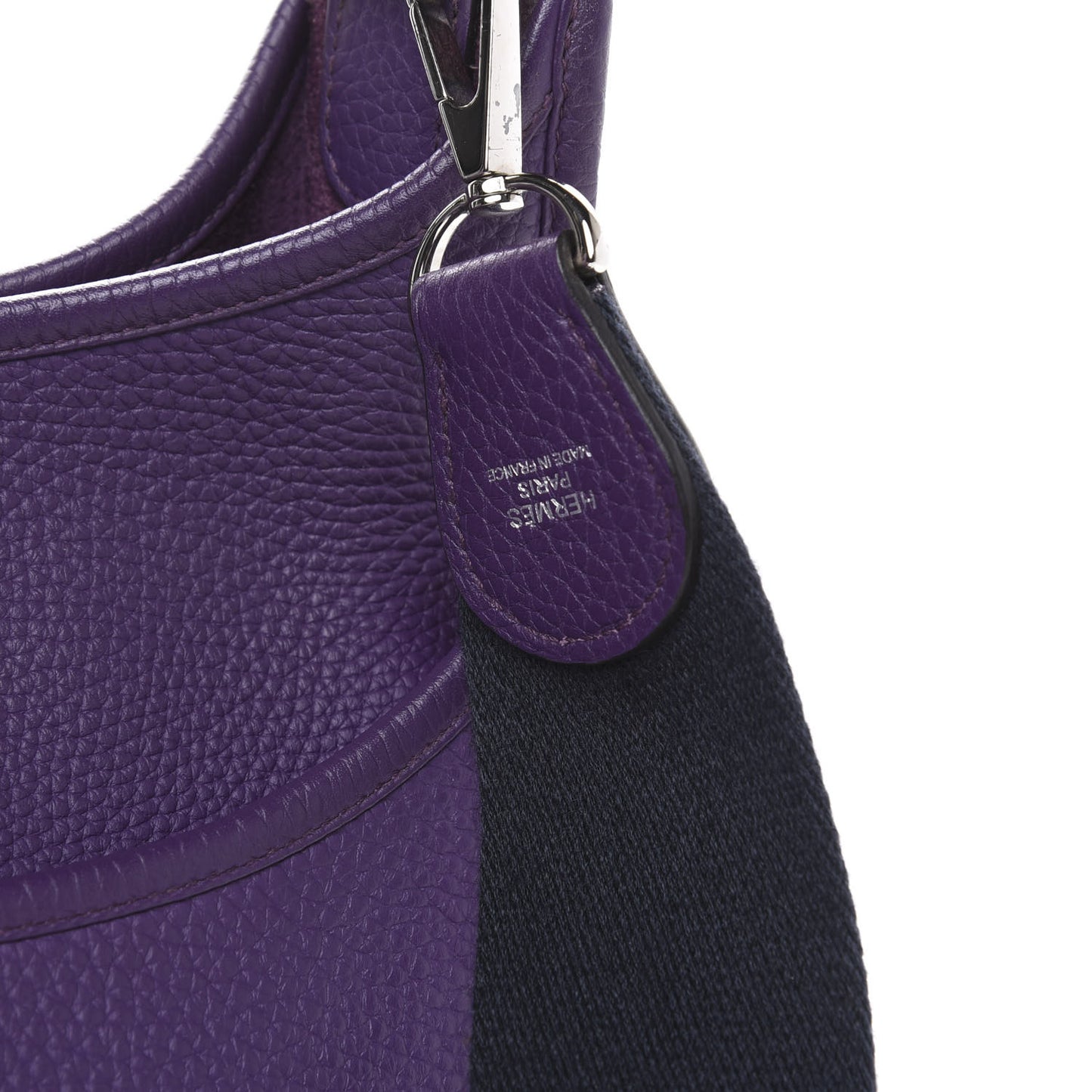 Taurillon Clemence Amazone Evelyne III GM Ultraviolet