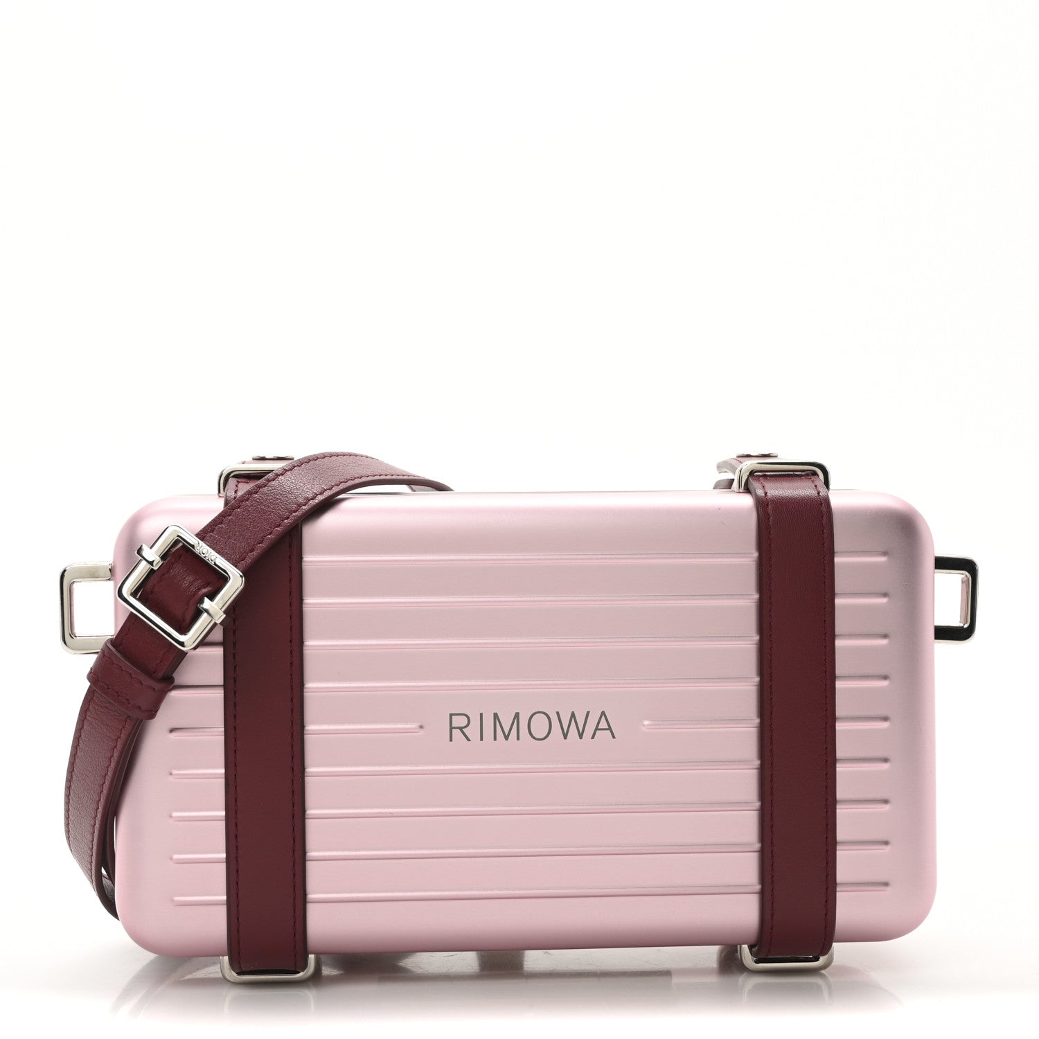 Christian Dior X RIMOWA Aluminum Personal Clutch On Strap Rose 1 of 10