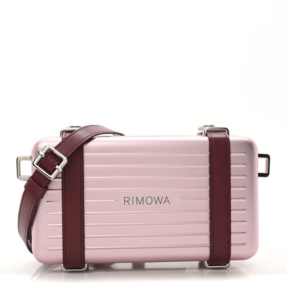 Christian Dior X RIMOWA Aluminum Personal Clutch On Strap Rose 1 of 10
