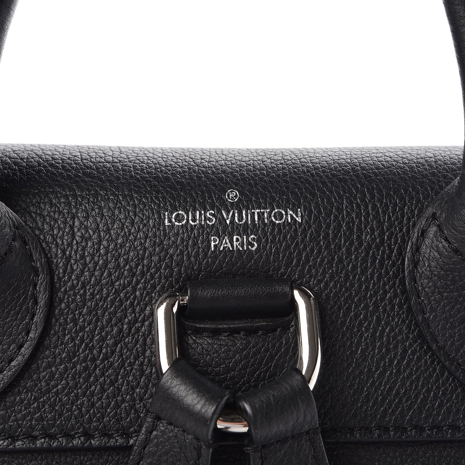 Louis Vuitton Calfskin Lockme Backpack Black 12 of 16