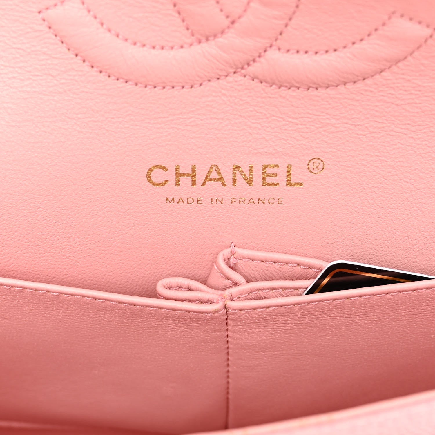 Chanel Caviar Quilted Medium Double Flap Pink 6 of 10