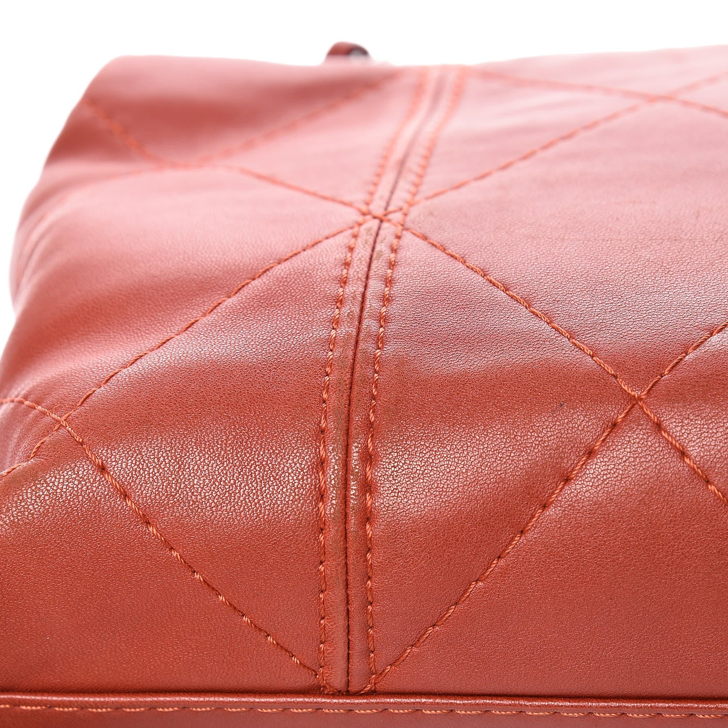Chanel Lambskin Quilted Large Soft Touch Flap Dark Ochre 19 of 22