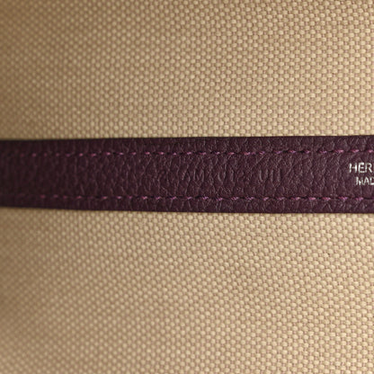 Hermes Toile Militaire Negonda Garden Party 30 TPM Beton Cassis 7 of 10