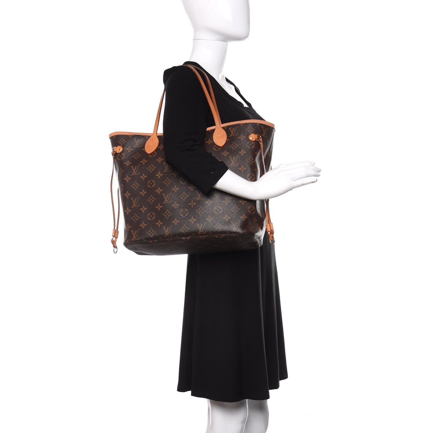 Monogram Neo Neverfull MM Cherry