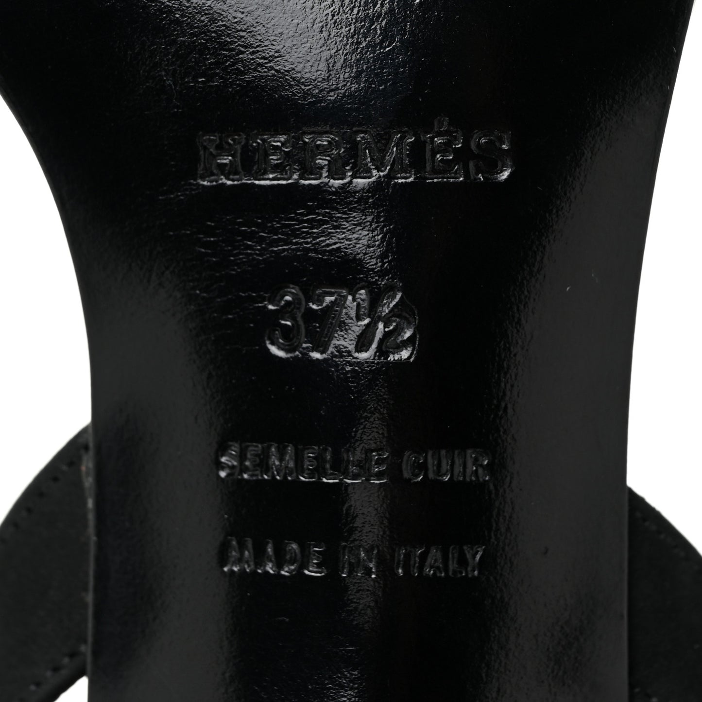 Suede Slingback Sandals 37.5 Black
