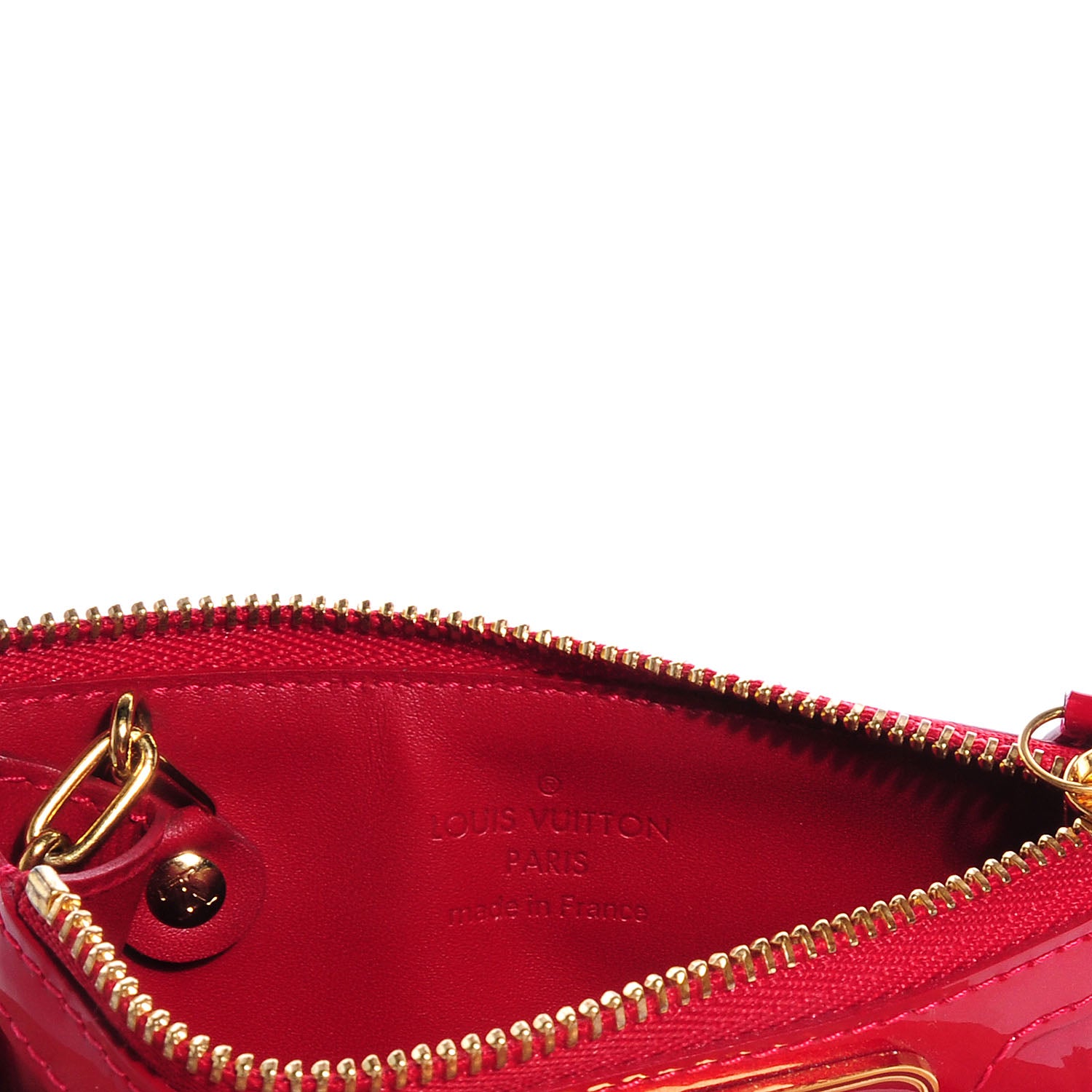 Louis Vuitton Vernis Key Pouch Pomme D'Amour 7 of 8