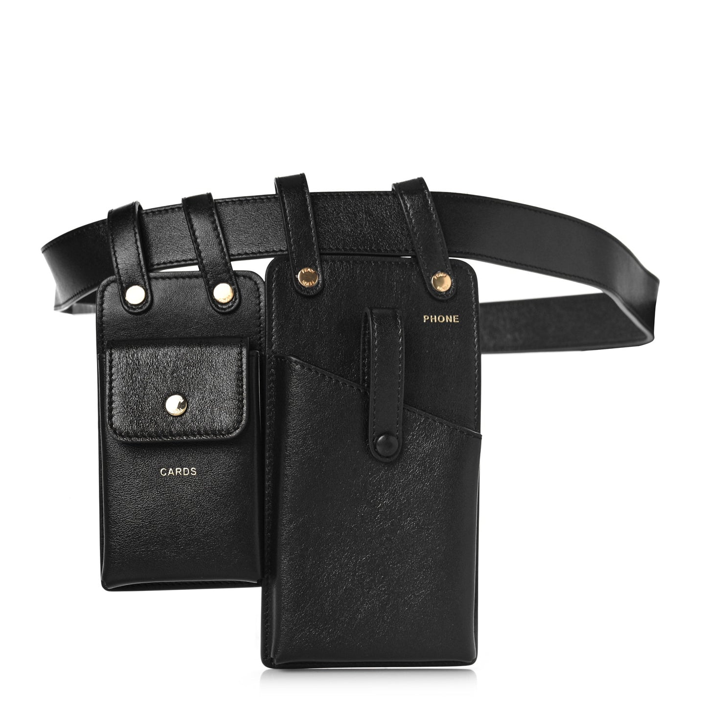 Vitello Glacier Utility Belt Pouch Black