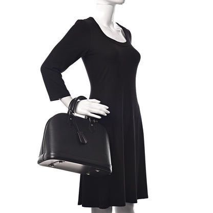 Louis Vuitton Epi Alma PM Black 2 of 11