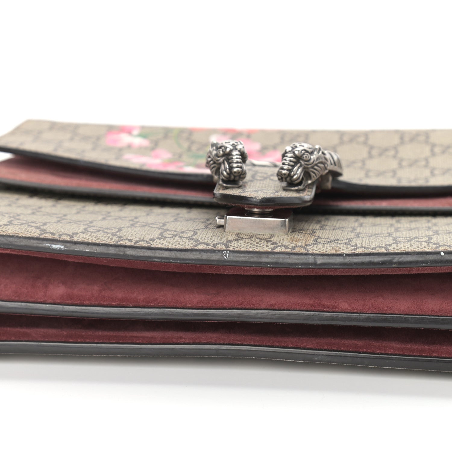 Gucci GG Supreme Monogram Blooms Medium Dionysus Shoulder Bag Beige Multicolor Dry Rose 19 of 19