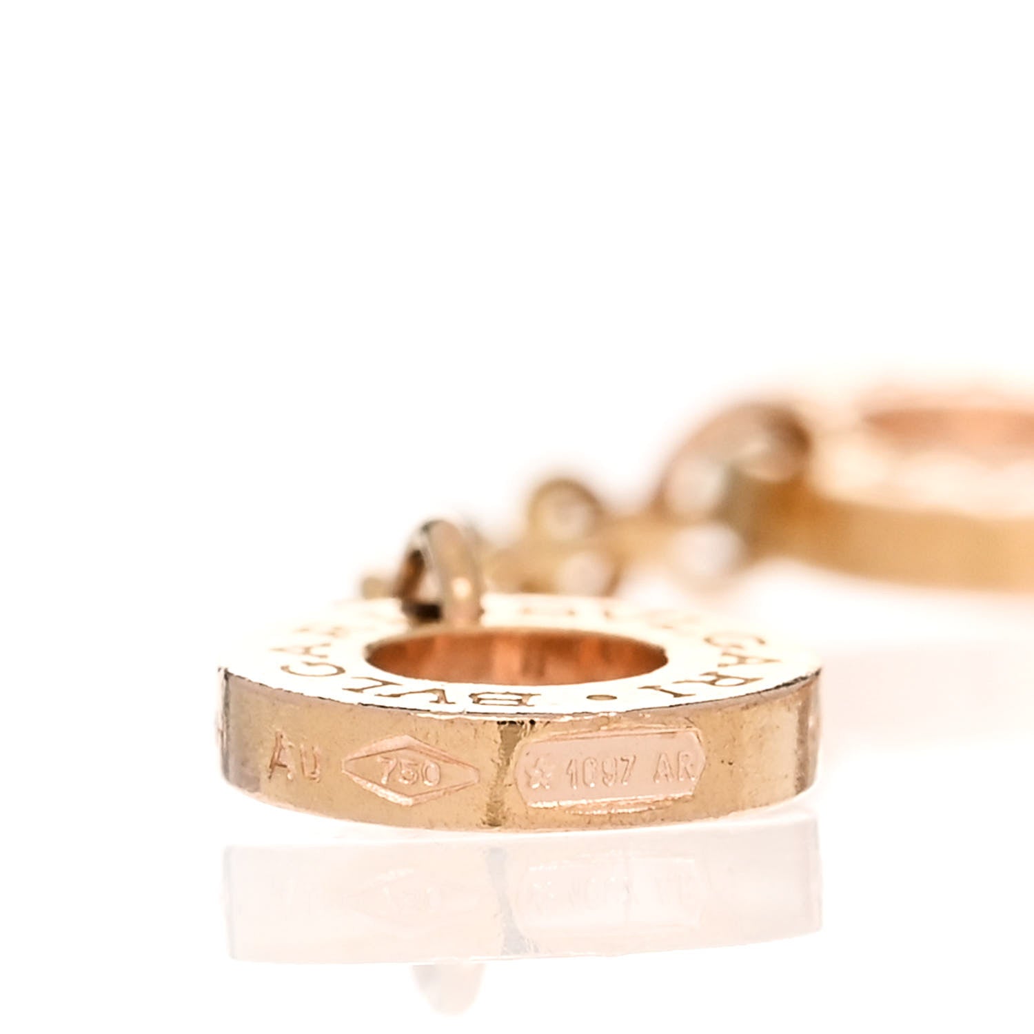 Bulgari 18K Rose Gold B.Zero1 Bracelet 5 of 6