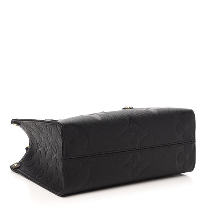 Louis Vuitton Empreinte Monogram Giant Onthego PM Black 4 of 10