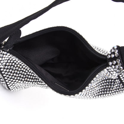 Prada Satin Crystal Mini Re-Edition 2000 Bag Cristal 4 of 4