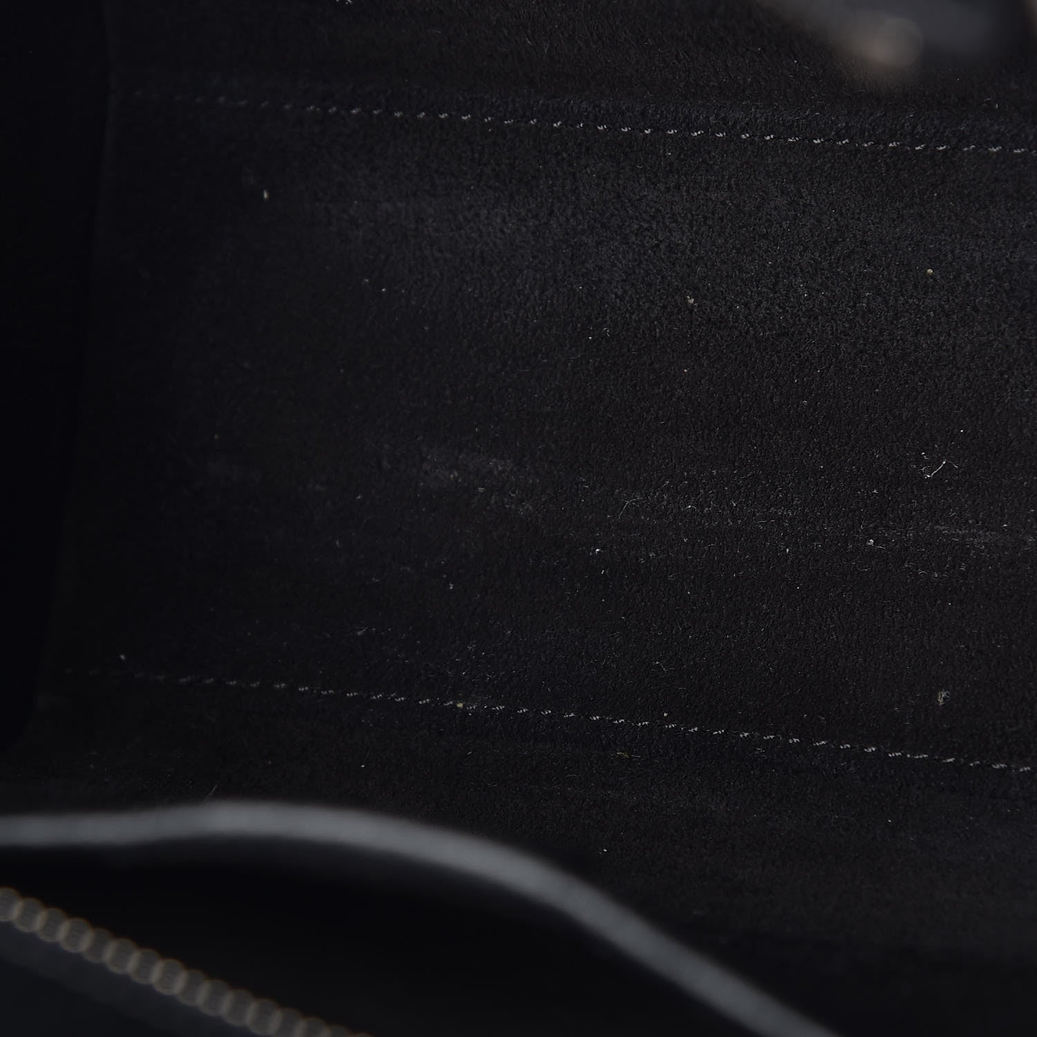 Celine Drummed Calfskin Nano Luggage Black 7 of 8