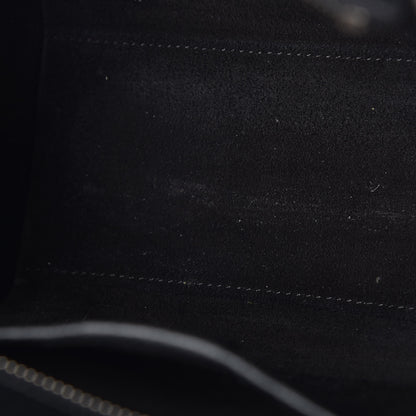 Celine Drummed Calfskin Nano Luggage Black 7 of 8
