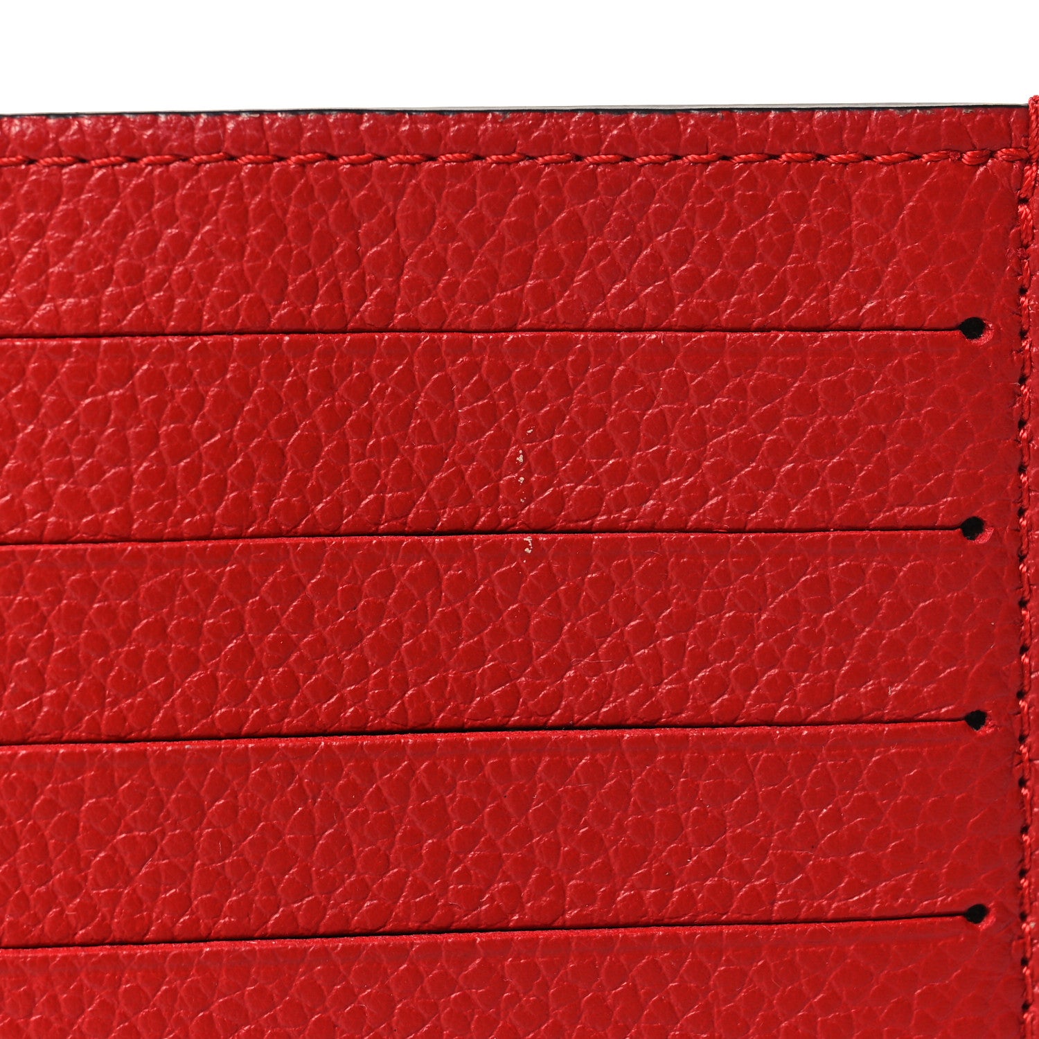 Louis Vuitton Calfskin Felicie Card Holder Insert Cherry 7 of 7