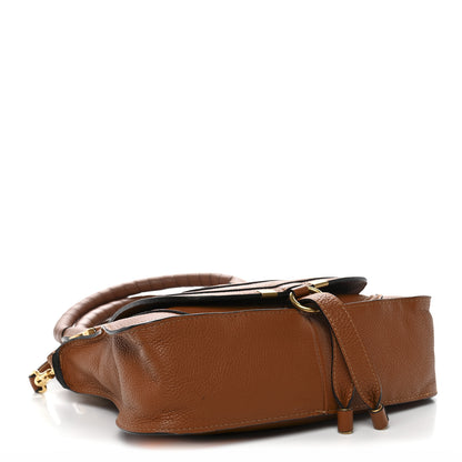 Chloe Calfskin Small Marcie Satchel Tan 4 of 12