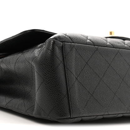 Chanel Caviar Quilted Maxi Double Flap Black 9 of 12