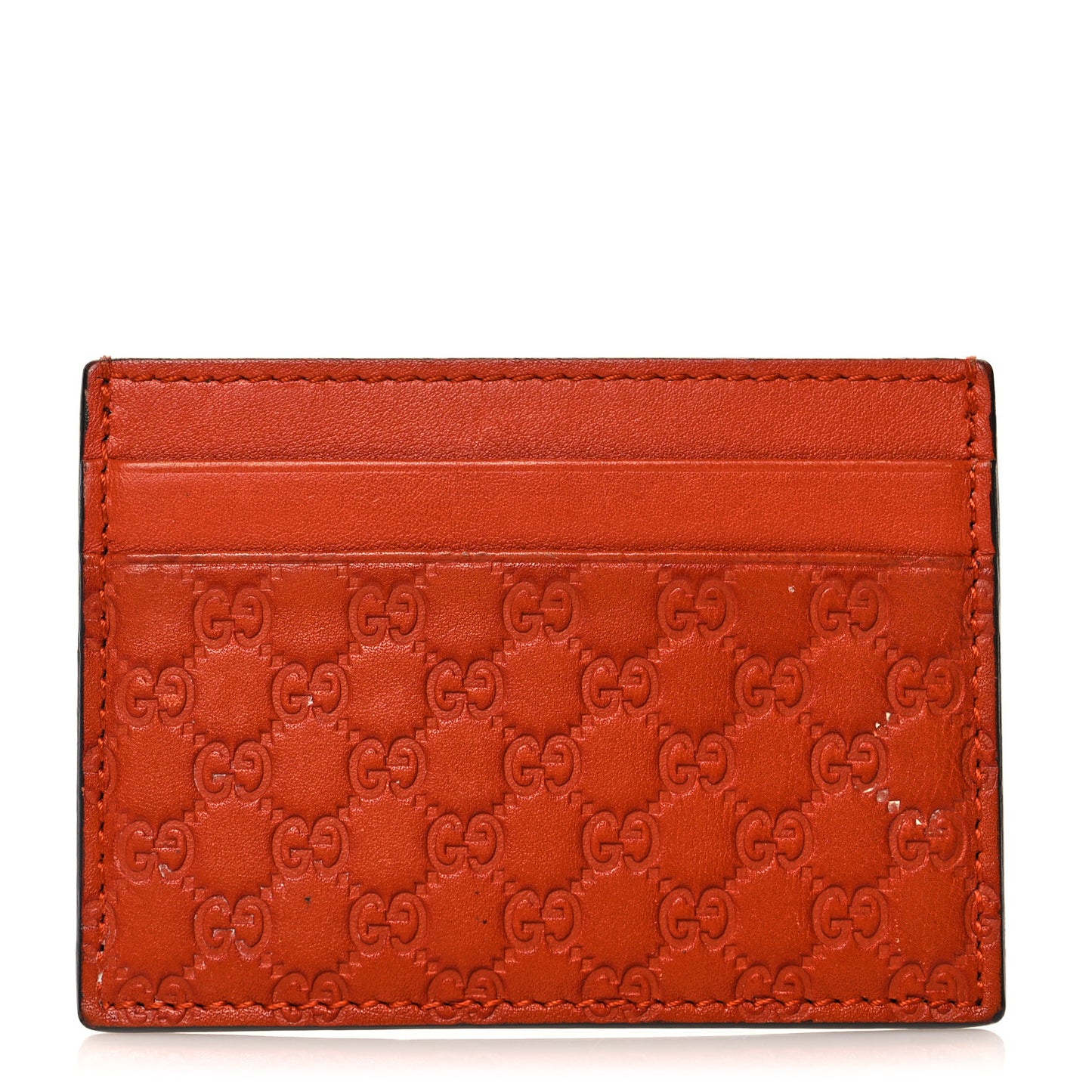 Microguccissima Card Holder Sun Orange