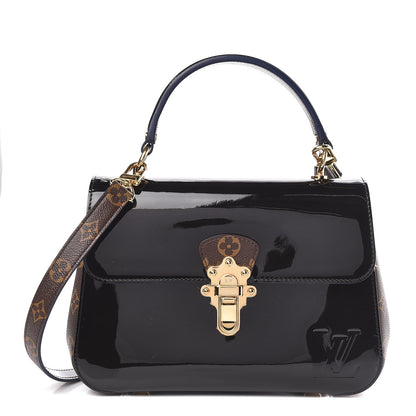 Louis Vuitton Patent Calfskin Monogram Cherrywood PM Black 1 of 11