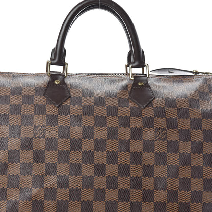 Louis Vuitton Damier Ebene Speedy 35 8 of 10
