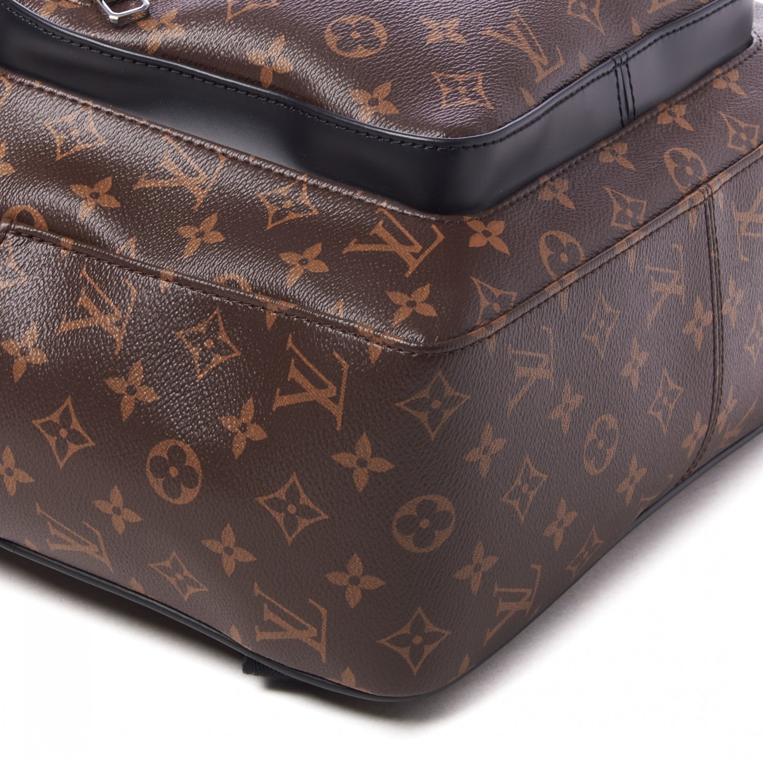 Louis Vuitton Monogram Macassar Josh Backpack 6 of 8