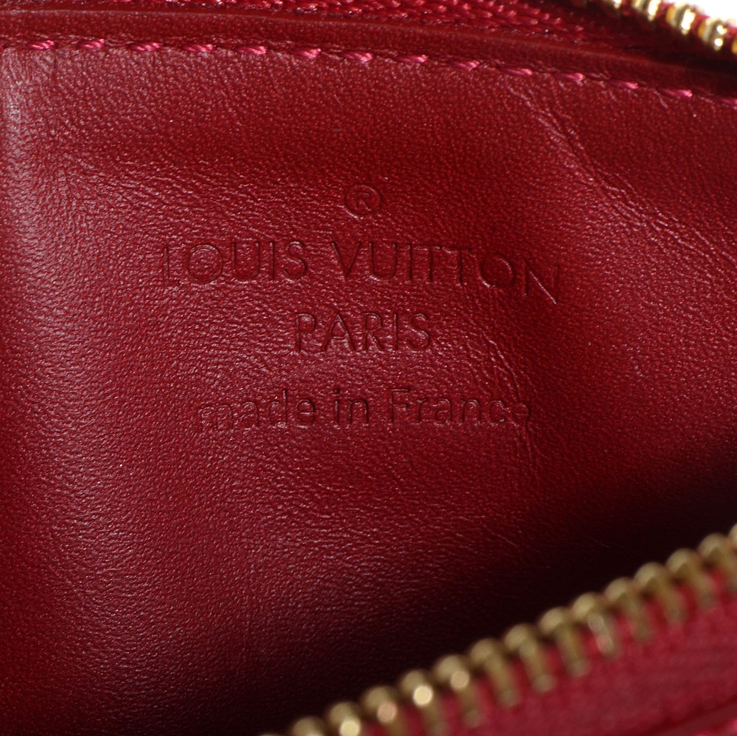 Vernis Key Pouch Pomme D'Amour