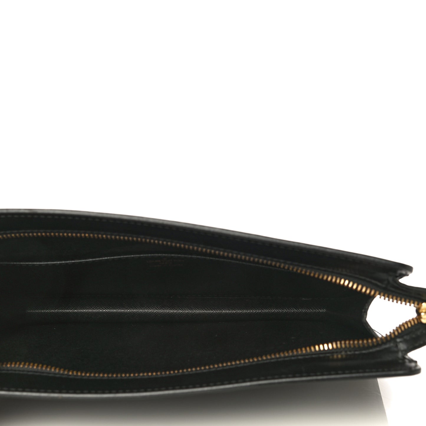 Epi Pochette Homme Clutch Black