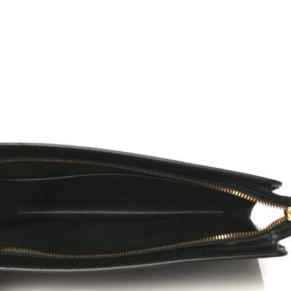 Louis Vuitton Epi Pochette Homme Clutch Black 5 of 14