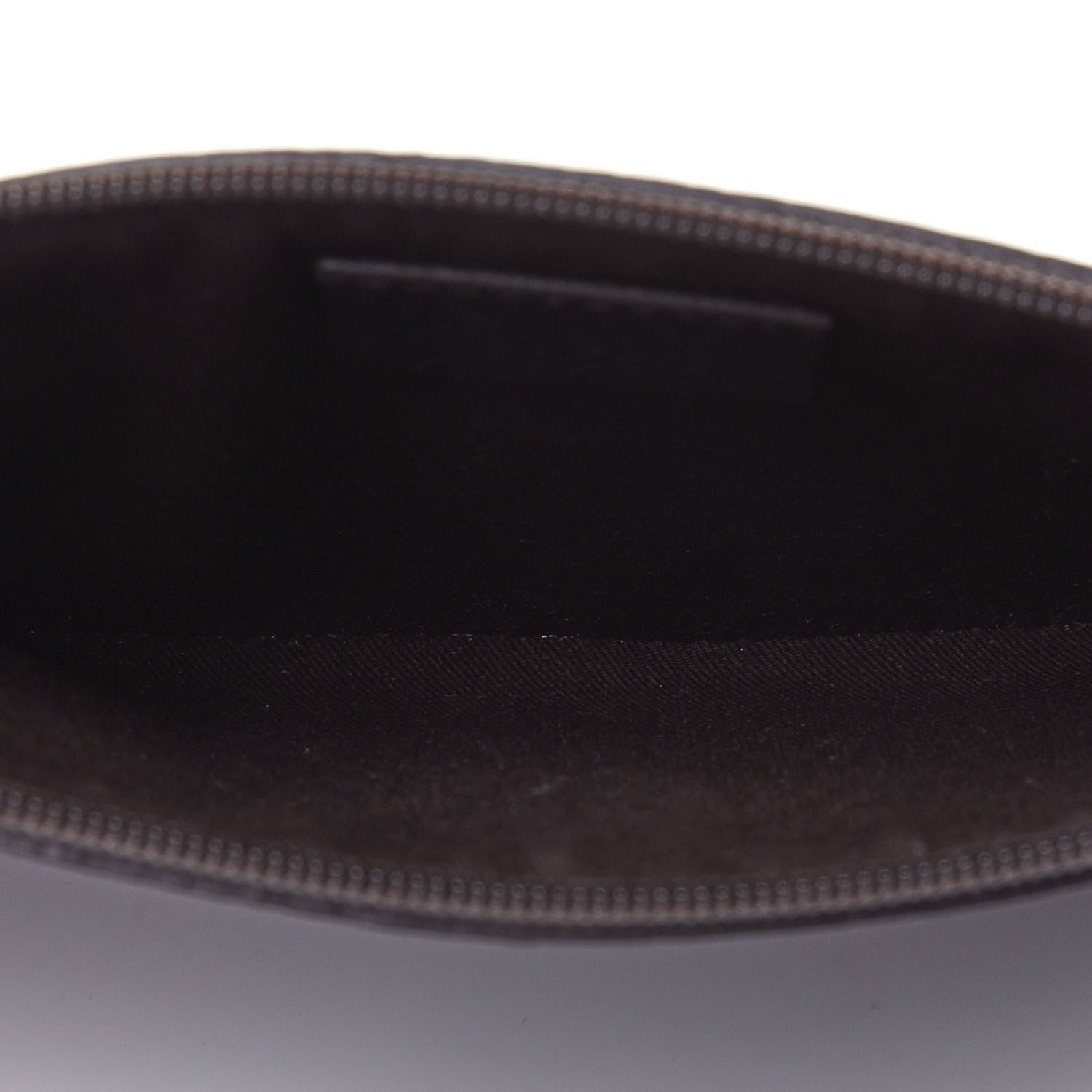 Gucci Monogram Zip Pouch Dark Brown 5 of 10