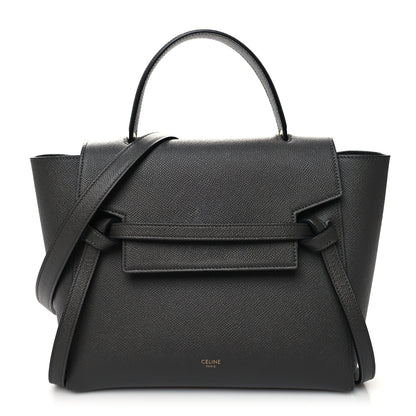 Celine Grained Calfskin Micro Belt Bag Grey 1 of 10
