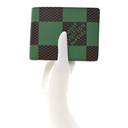 Louis Vuitton Damier Pop Multiple Wallet Green 2 of 6