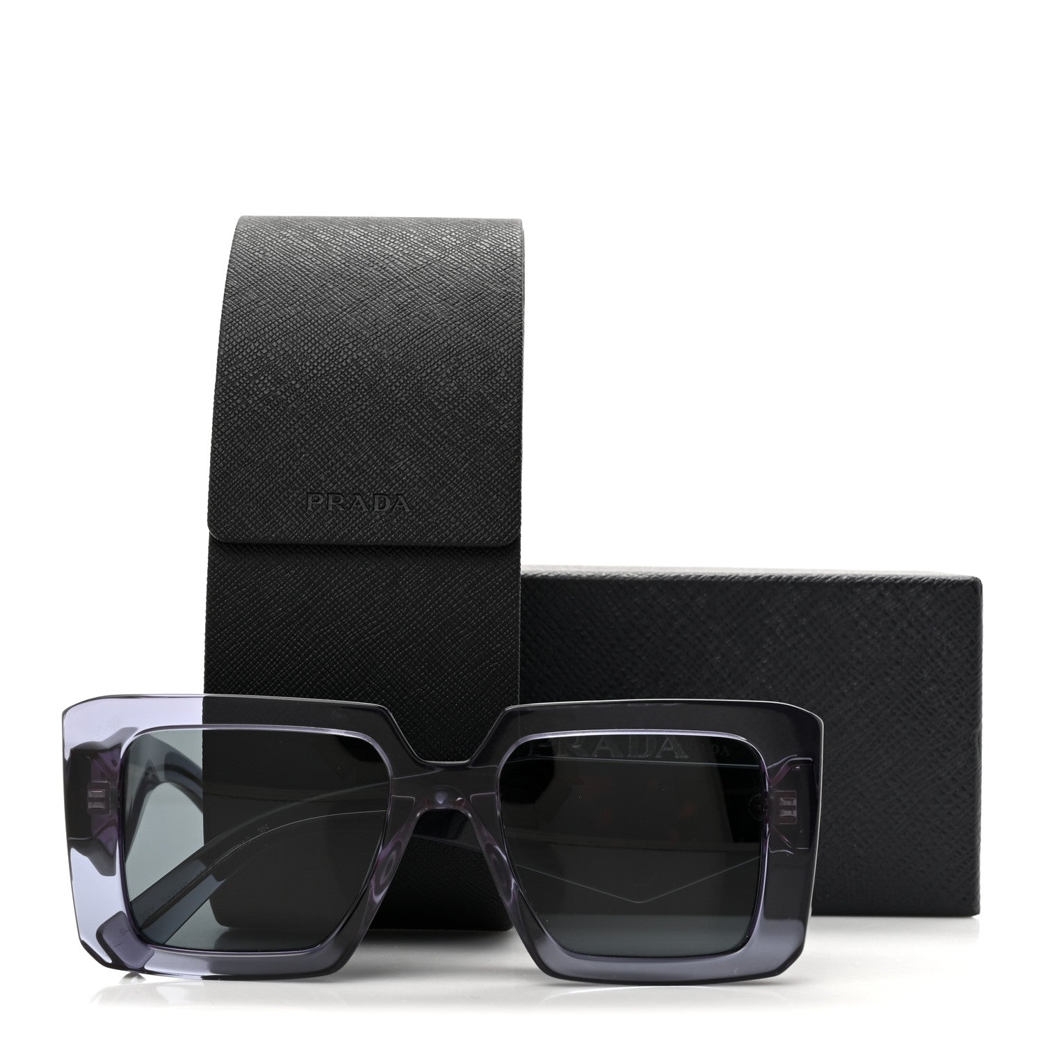 Prada Acetate Symbole Sunglasses SPR 23Y Blue 7 of 7
