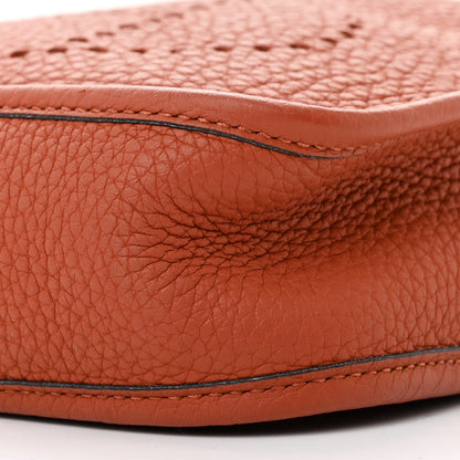 Hermes Taurillon Clemence Evelyne TPM Cuivre 10 of 12