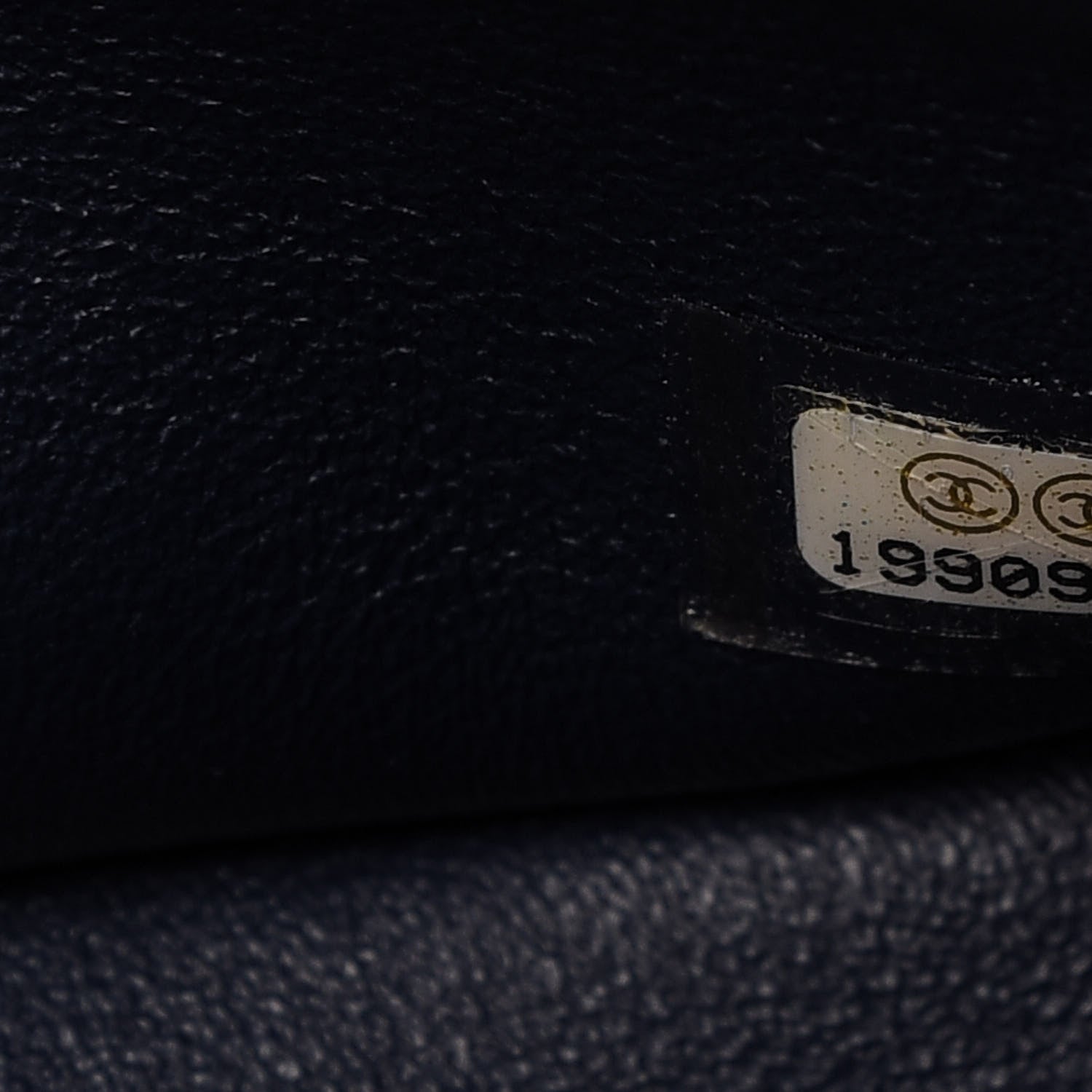 Chanel Patent Quilted Jumbo Double Flap Navy 9 of 10