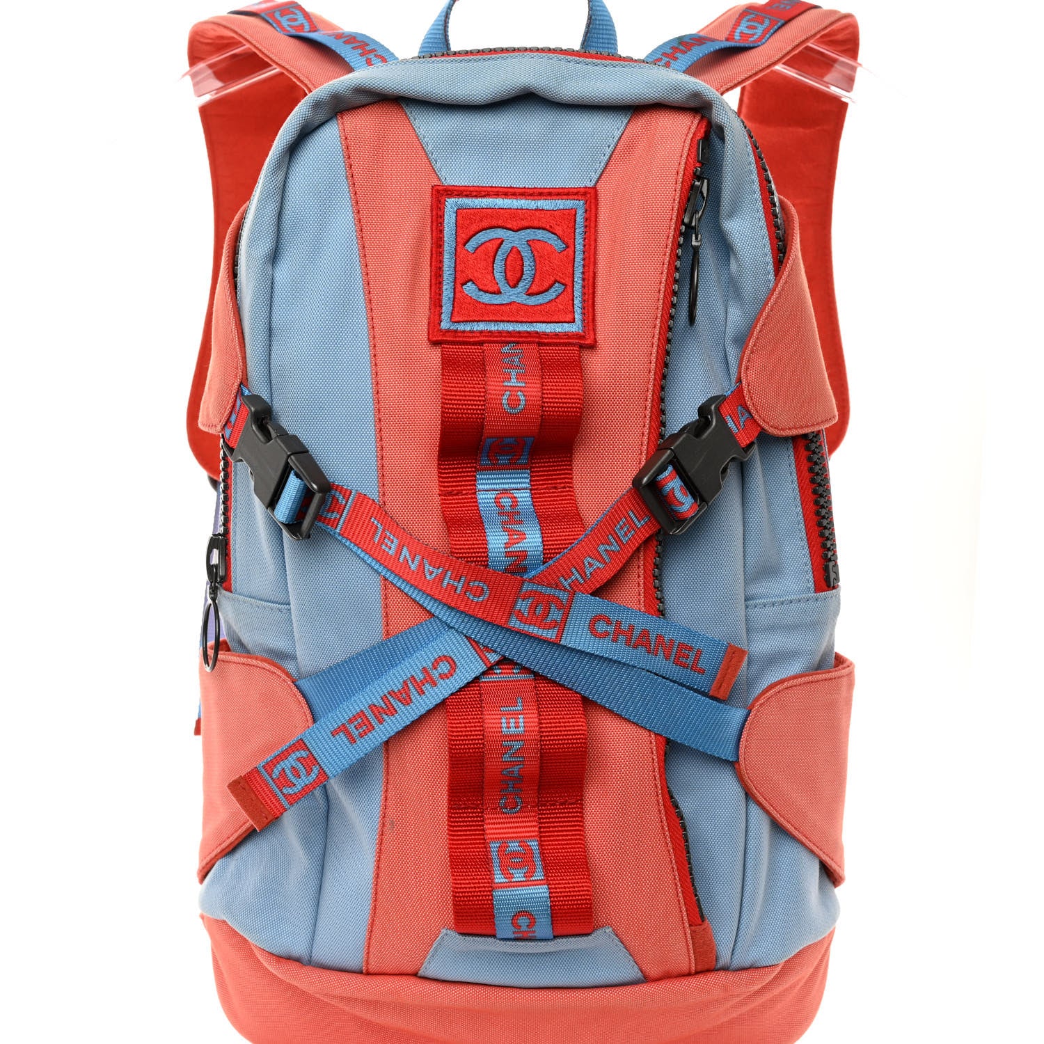 Chanel Nylon Sports Backpack Multicolor 9 of 13