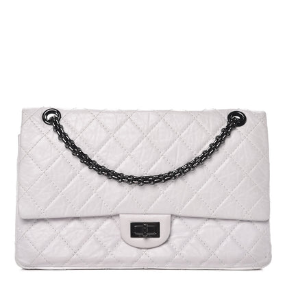 Chanel Aged Calfskin 2.55 Reissue 226 Flap White 1 of 9
