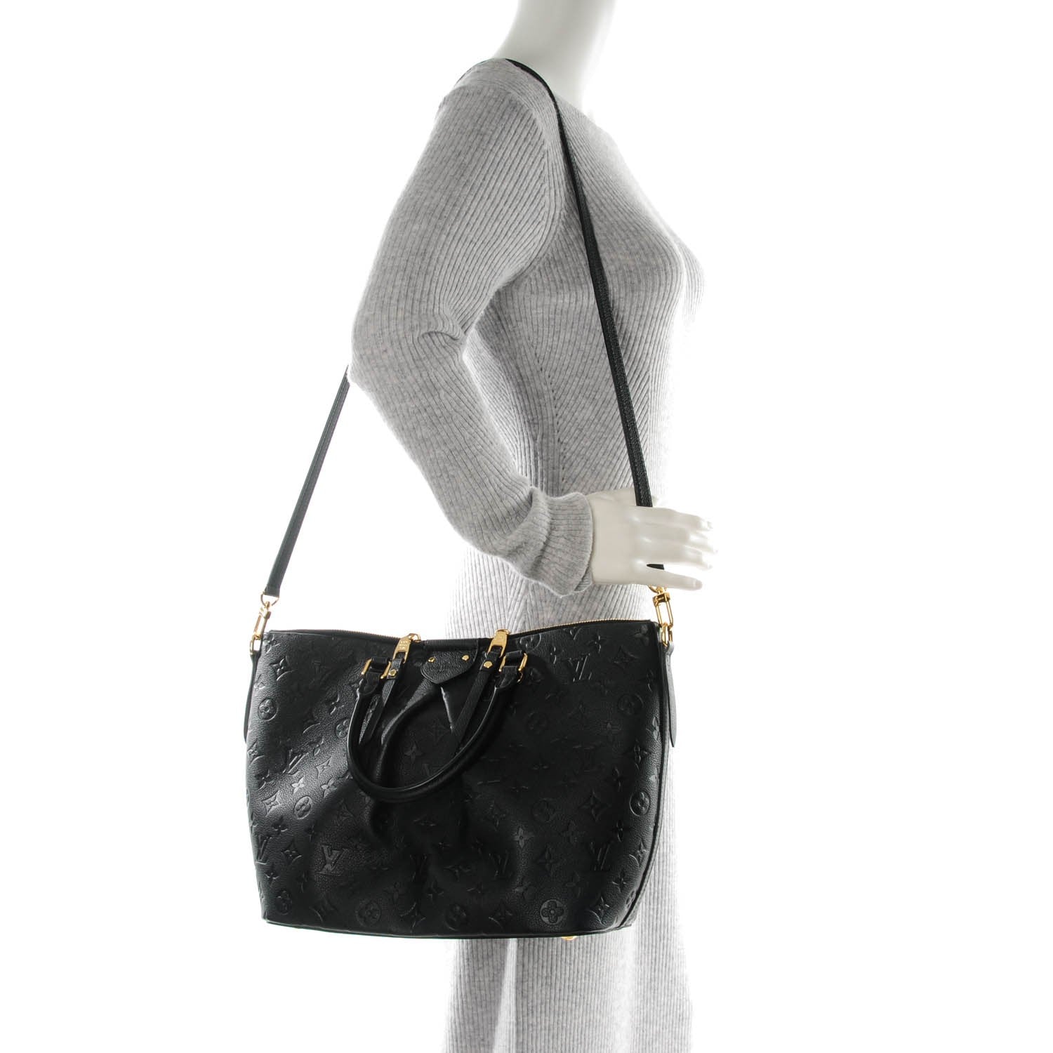 Louis Vuitton Empreinte Mazarine MM Black 2 of 8