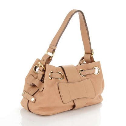 Jimmy Choo Calfskin Small Ramona Nude 3 of 6