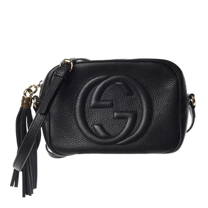 Gucci Pebbled Calfskin Small Soho Disco Bag Black 1 of 13