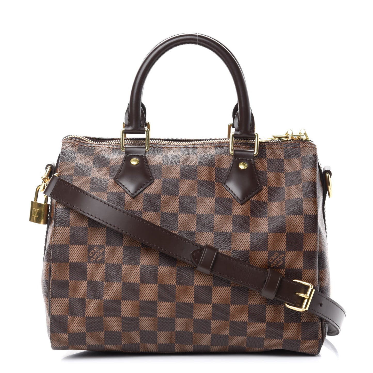 Damier Ebene Speedy Bandouliere 25