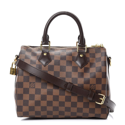Louis Vuitton Damier Ebene Speedy Bandouliere 25 1 of 10