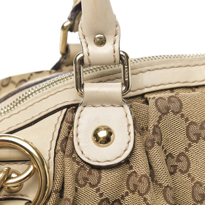 Gucci Monogram Medium Sukey Boston Off White 16 of 22