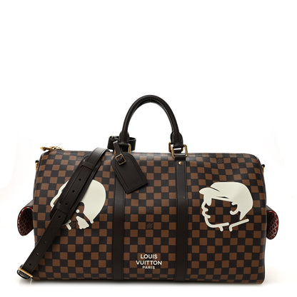 Louis Vuitton X NIGO Damier Phriendship Keepall Bandouliere 50 1 of 10