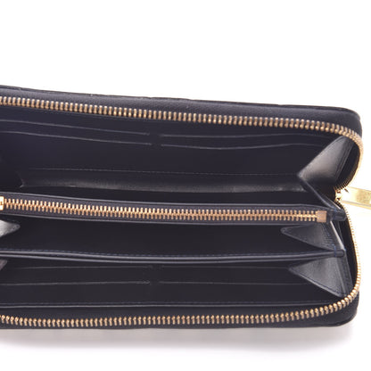 Louis Vuitton Vernis Leopard Zippy Wallet Blue Infini 5 of 7