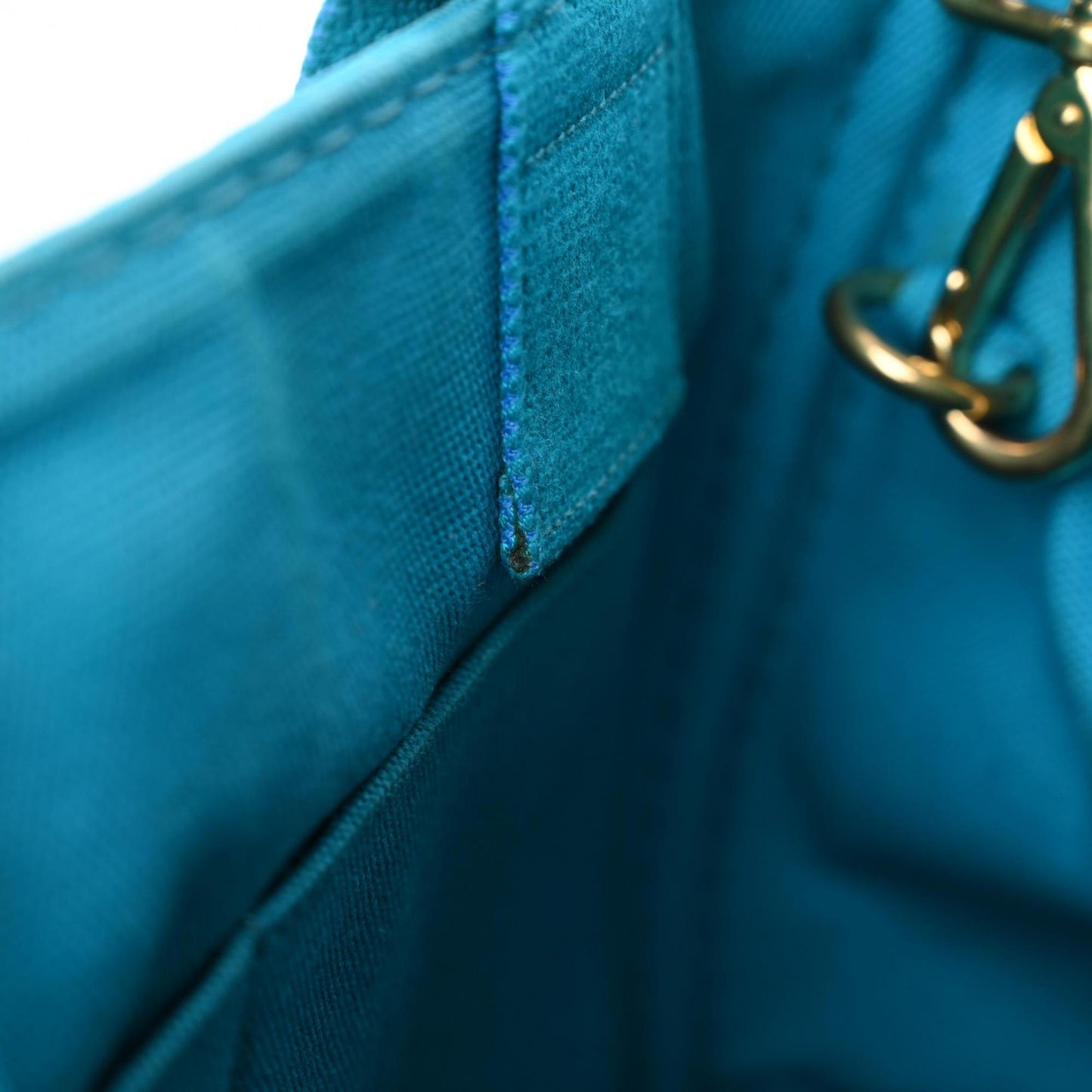 Canapa Small Logo Tote Pavone