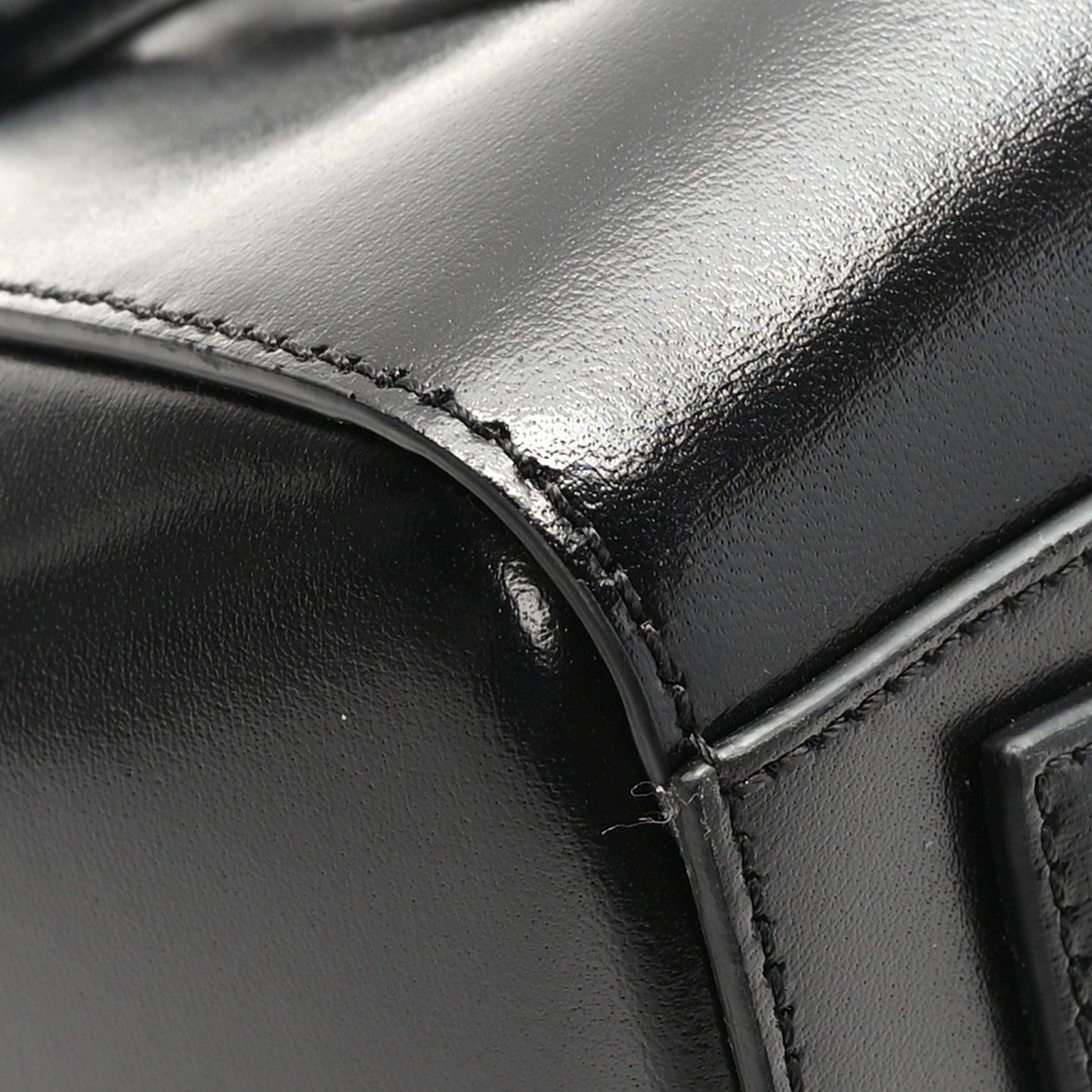 Givenchy Box Calfskin Mini Lock Antigona Shoulder Bag Black 7 of 10