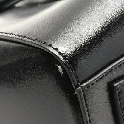 Givenchy Box Calfskin Mini Lock Antigona Shoulder Bag Black 7 of 10