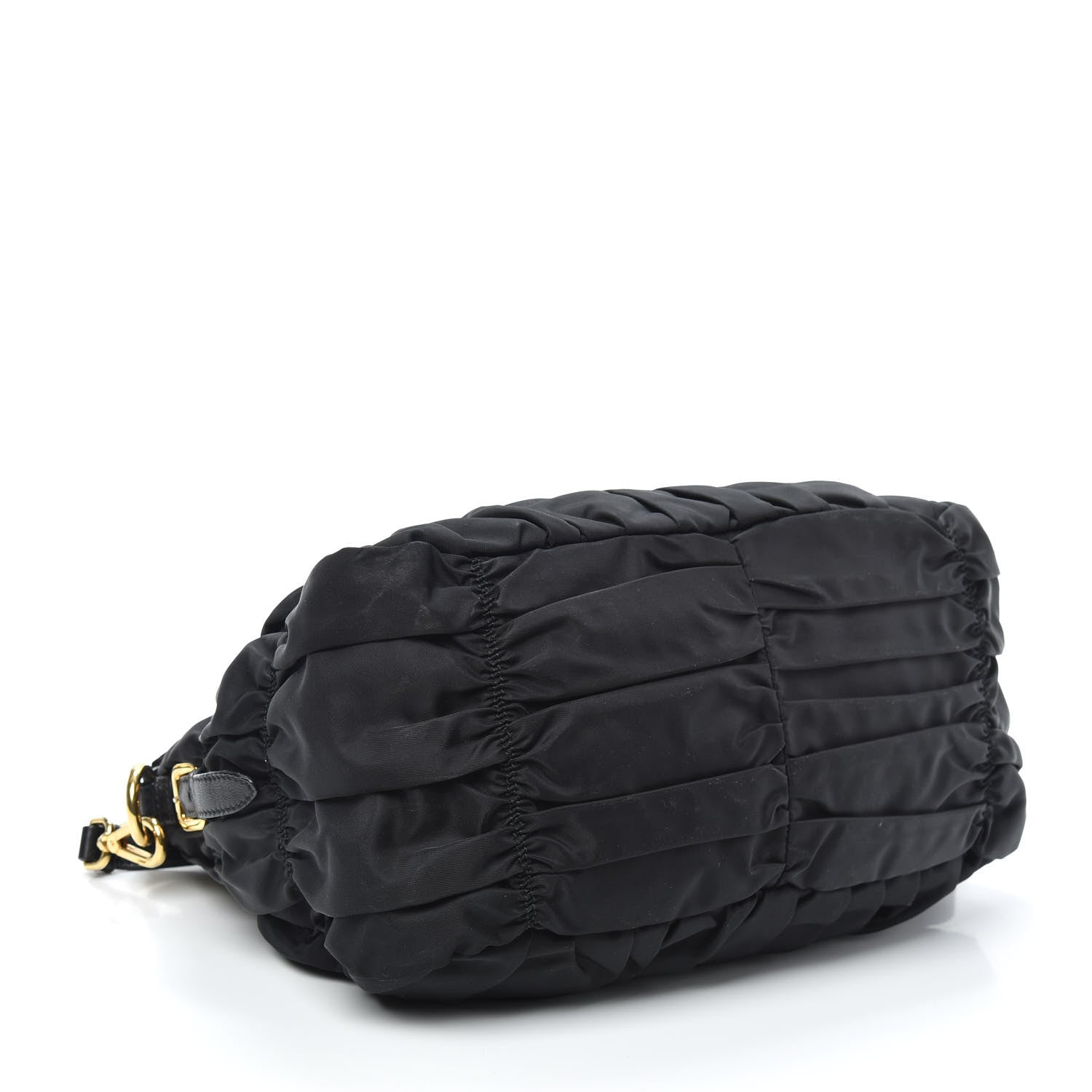 Prada Tessuto Nylon Gaufre Tote Black 4 of 9