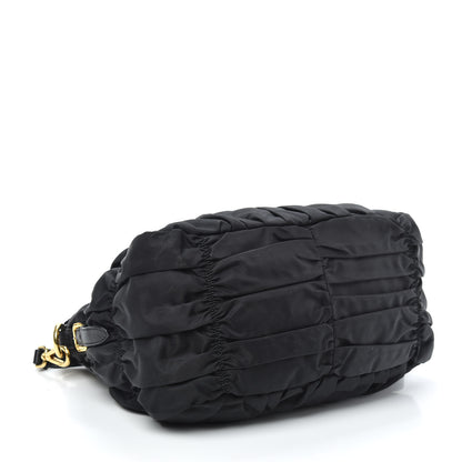 Prada Tessuto Nylon Gaufre Tote Black 4 of 9