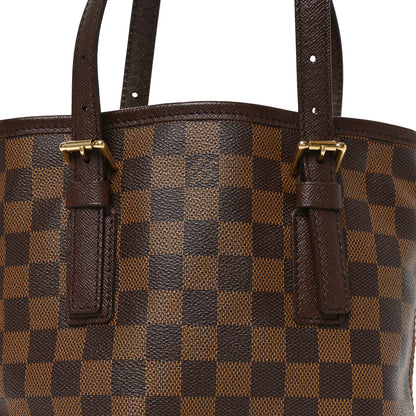 Louis Vuitton Damier Ebene Marais Bucket 23 7 of 9